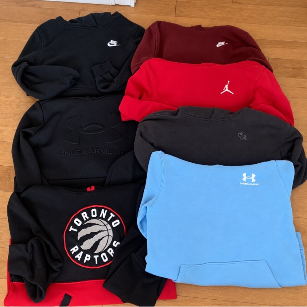 Under Armour Kids Light Blue Crew Sweatshirt